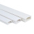 莱邦江苏型 PVC阻燃隐形线槽纯白全新料家用明装走线槽 工程桥架 100*50 壁厚1.6MM 1米的价格 不带胶