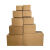 纸箱打政物流纸箱1-12号特硬加厚整包纸箱搬家收纳快递纸箱子 三层空白 12号(130mmx80mmx90mm)