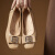 MK BELLE意大利轻奢侈新品牌2024春新款软皮妈妈鞋软底小坡跟舒适女士皮鞋 灰褐色(精选皮革) 35(高端手工鞋)