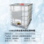 塑料吨桶ibc集装桶方形500L1000升车载化工加固柴油桶1吨 1000L白色内胆组装款