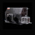 万尊 亚克力手套箱70*45*55cm实验室真空透明惰性气体防紫外线操作箱AGB-2B型手套箱