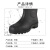  联嘉 PVC高筒雨靴 长筒劳保胶鞋 工地安全防护雨靴 黑色39码 黑色 39 