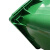 海斯迪克 HK-366 户外厂房垃圾桶 大号垃圾桶 塑料分类垃圾箱 绿色 加厚100L带轮