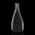 科睿才玻璃茄形培养瓶高硼硅玻璃实验室微生物细胞细菌培养瓶扁形 250ml扁形培养瓶（含硅胶塞） 16569 