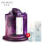 DFS-JS 扩香石晶石香氛客厅摆件- 紫晶石金钟罩+1瓶白茶精油