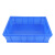 稳斯坦 周转箱塑料 加厚塑胶筐物料盒养鱼养龟物流收纳箱零件储物盒 4#405*302*142mm WST007
