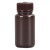 HDPE棕色试剂瓶大口广口8/10/30/60/125/250/500ml 实验室塑料瓶分装瓶 60ml棕色