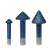 锐刻数控石材雕刻刀双层复合钎焊金刚石蘑菇头V型墓碑刻大字刀具 双层蘑菇头（6-10-60°）