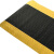 川工聚惠 铁板纹防疲劳地垫 黑底黄边 厚度30毫米	5.6*0.45M