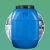 塑料桶蓝色加厚水桶酵素桶油桶酒桶25L升100斤方桶蓝色实验室用桶 加厚蓝色50升100斤方桶