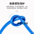 有线连接线闭路线同轴电缆SYWV75-5高清信号线连接线 京炼 75-5蓝色0.85无氧铜100米