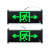 宏建（HJ）应急标识 疏散方向标志灯（双面）\A型灯具，DC36V 1×2W