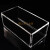 定制高石英池坩埚用方盒实验蒸发皿耐高温透光方槽方缸方方形方池 100*100*30mm