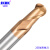 SKAK钨钢铣刀 HRC60度标准长或柄加长高硬球型铣刀 CNC数控锣刀 R1.0*4D*50L