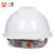 一盾免费印字 一盾安全帽工地男领导国标加厚建筑工程电力头盔定制logo印字 白色 V型透气ABS