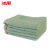 冰禹 BYlf-520 绿色毛巾 劳保户外 便携旅游训练制式棉毛巾 浅绿款（2条）