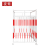 夜莺 一级二级配电箱防护棚施工工地防护罩金属栅栏临时电箱防护棚 白色配红色 2米宽2米长2.5米高