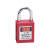 BDNLLOCK达尼洛 工业安全挂锁 工程绝缘安全锁具LOTO上锁挂牌 红色 25mm钢梁不通开型