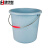 集华世 多功能加厚手提装水塑料桶【36*34cm蓝色22L】JHS-0176