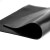 阿力牛 AJD36 高压橡胶板绝缘垫10KV 工业配电室用绝缘桌垫  黑色平面1.5米*8米*3MM