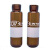 CNW VAAP-3600247-28140A-100 60mL螺纹口样品储存瓶(棕色玻璃Type 70,EPA瓶) 24-400,27.5×140mm 100只/盒