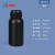 化科 实验室用 塑料氟化瓶化工瓶 液体包装瓶防渗透有机溶剂 密封瓶 100ml黑色，30个装