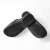 安美尚 SPU防静电拖鞋 黑色方形ESD黑标款 夏季电子厂无尘车间防臭防滑工作鞋 黑色 37码 AMS702-1