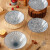 日式面碗家用大碗喇叭碗陶瓷斗笠碗拉面碗防烫面条碗和风餐具套装 8英寸斗笠碗海浪4个
