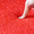 海斯迪克 入户门垫 PVC防滑脚垫 酒店商铺迎宾进门地垫 丝圈地毯 红色无字80*120cm HKT-386