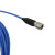 澄科可定制线缆BNC公转10-32公加速度传感器连接头线电缆 蓝色 1m