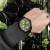 西铁城（CITIZEN）手表时尚潮流骚橙皮带防水光动能男士手表送礼情人节礼物 军绿BM8475-00X