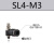 定制SL8-02气动调速快速接头气动阀4-M5 6-01 10-03/12-04 快插节 SL4-M3 优质款