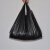 色塑料袋垃圾袋背心袋方便袋购物打包袋手提袋袋批发 32*52亮黑100个 颜色