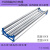 阳台拖布滑轮铁杆卷布机放线器裁床松布切割器退布机拉布机三辊筒 蓝色56厘米宽长1.8米