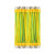 百舸 黄绿双色光伏板接地线设备跨接线光伏板连接线  孔5 2.5平方 250MM 100根/包 MGL1943