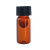 KAIJI LIFE SCIENCES 0.5ml棕色矮款螺口内胆瓶含盖垫一套 14.7*35mm