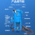 喷砂机除锈移动小型高压气动喷沙机钢结构车船吊塔雕刻翻新打砂机 520简易阀干湿两用 蓝色
