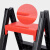 海斯迪克 折叠两步梯凳人字梯洗车登高凳椅子 红黑色 HKCL-722
