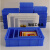 胶框五金工具螺丝盒长方形物料零件盒储物收纳物流周转箱ONEVAN 10号白145*95*54