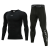 南极人（Nanjiren）健身衣服男跑步套装运动服速干紧身衣篮球足球训练服高弹两件套 NJR-B01 长袖 2件套 M