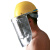 铁蛙 耐高温面具头盔 钢厂铝厂冶炼铸造劳保防护安全帽