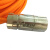 伺服电机动力线电源线6FX5002/8002-5CN36-1BA0连接线电缆 橙色 PVC PVC 10m