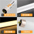 灯管T5一体化led光管超亮节能日光灯管经典系列 白 T5细灯管1.16米16W(5支装) 其它