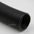 ttooksPE波纹管电线软管穿线黑色塑料电工套管聚乙烯螺纹管保护管可开口 PE-AD10(200米内径6.5mm