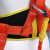 HKNA定制半全身式安全带 高空作业安全带攀岩电工双背安全带 五点式安 国标3米半身双大勾
