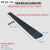 实心台阶斜坡垫橡胶门槛塑料垫123456厘米高 黑色环保塑料斜坡垫 100*8*2cm