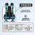 SHANDUAO五点式安全带AD9072单大钩缓冲包1.8+合金钢扣安全带