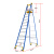 稳耐梯子绝缘人字梯4.7米电工梯超市仓库理货梯多功能折叠登高梯十二步 P170-12CN FG