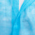 久臻 YSF20 一次性大褂工作服 防油防水连体工作服 防尘实验室无纺布服 蓝色翻领魔术贴款 均码 