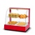 迅爵(浅紫色大盘子2层)商用保温柜小型加热恒温箱展示柜台式板栗蛋挞面包玻璃熟食柜剪板X651
